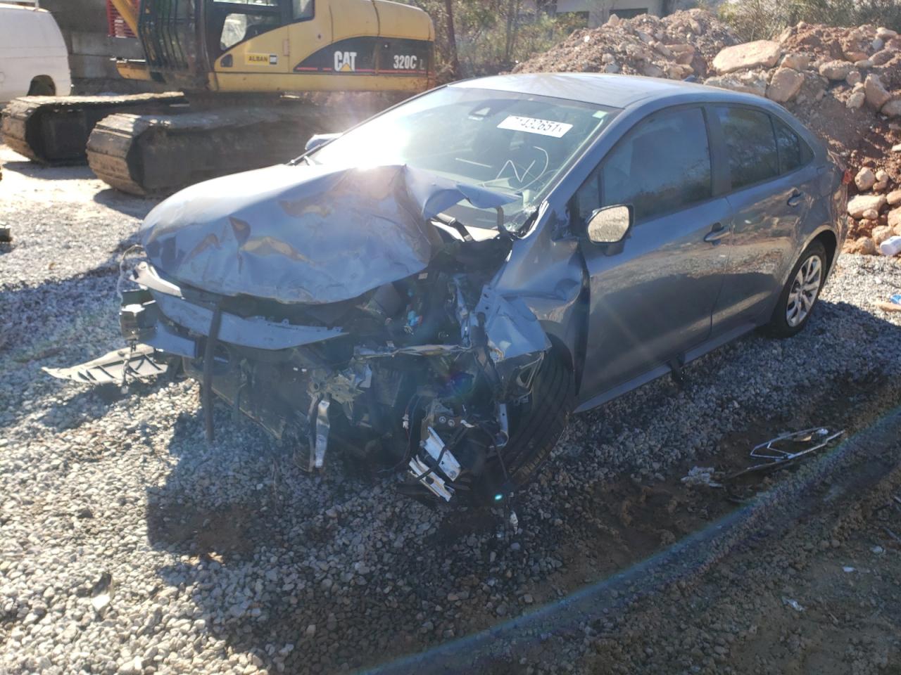 Photo 2 from auction – 2020 TOYOTA COROLLA LE with VIN 5YFEPRAE8LP103998