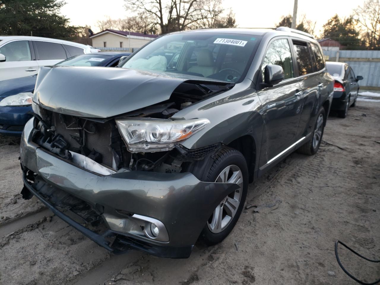Photo 2 from auction – 2012 TOYOTA HIGHLANDER with VIN 5TDYK3EH6CS057169