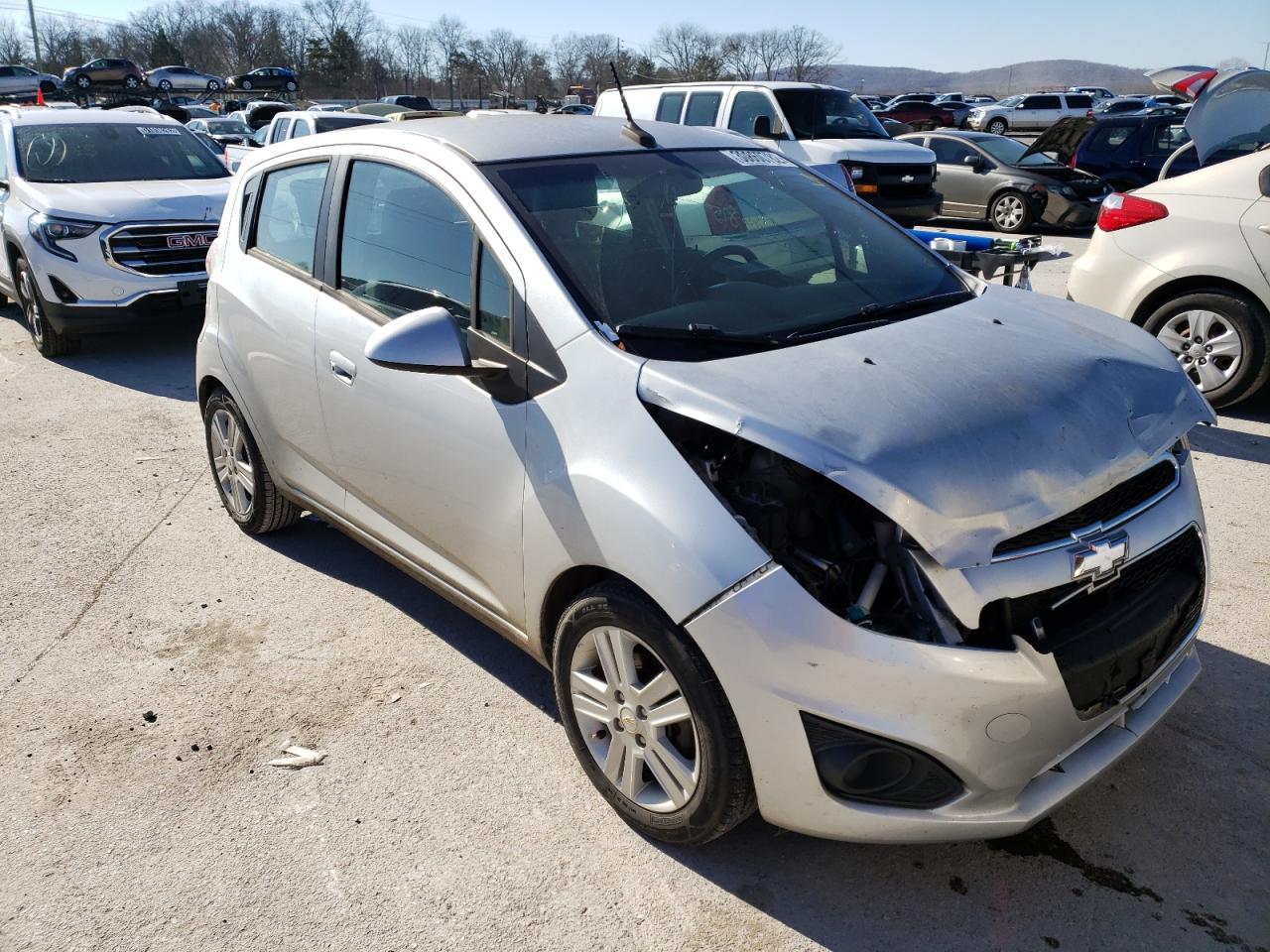 CHEVROLET SPARK LS 2013 with VIN KL8CA6S98DC525622 - Photo from auction