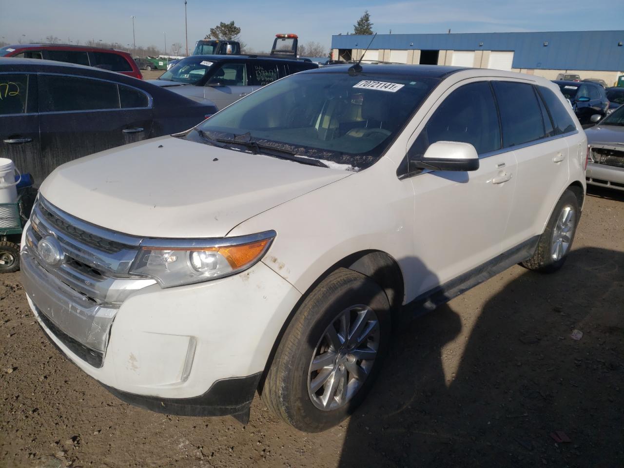 Photo 2 from auction – 2012 FORD EDGE LIMIT with VIN 2FMDK3K93CBA02753
