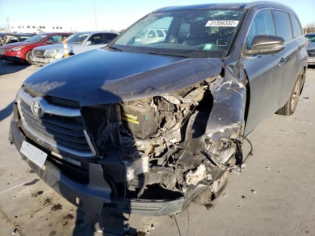 Photo 9 from auction – 2015 TOYOTA HIGHLANDER with VIN 5TDJKRFH9FS158794