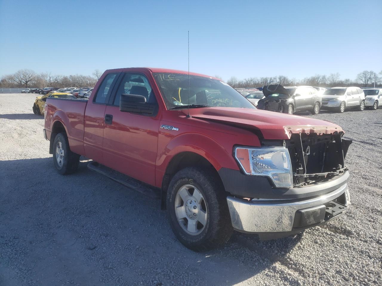 FORD F150 SUPER 2011 with VIN 1FTEX1CM3BKD48050 - Photo from auction