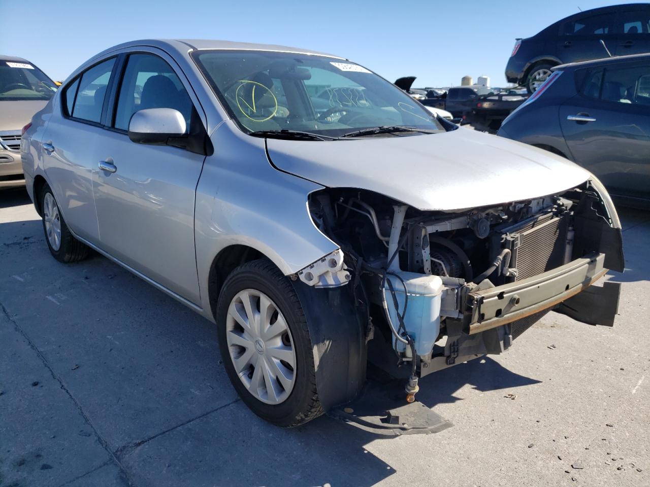 NISSAN VERSA S 2012 with VIN 3N1CN7APXCL932736 - Photo from auction