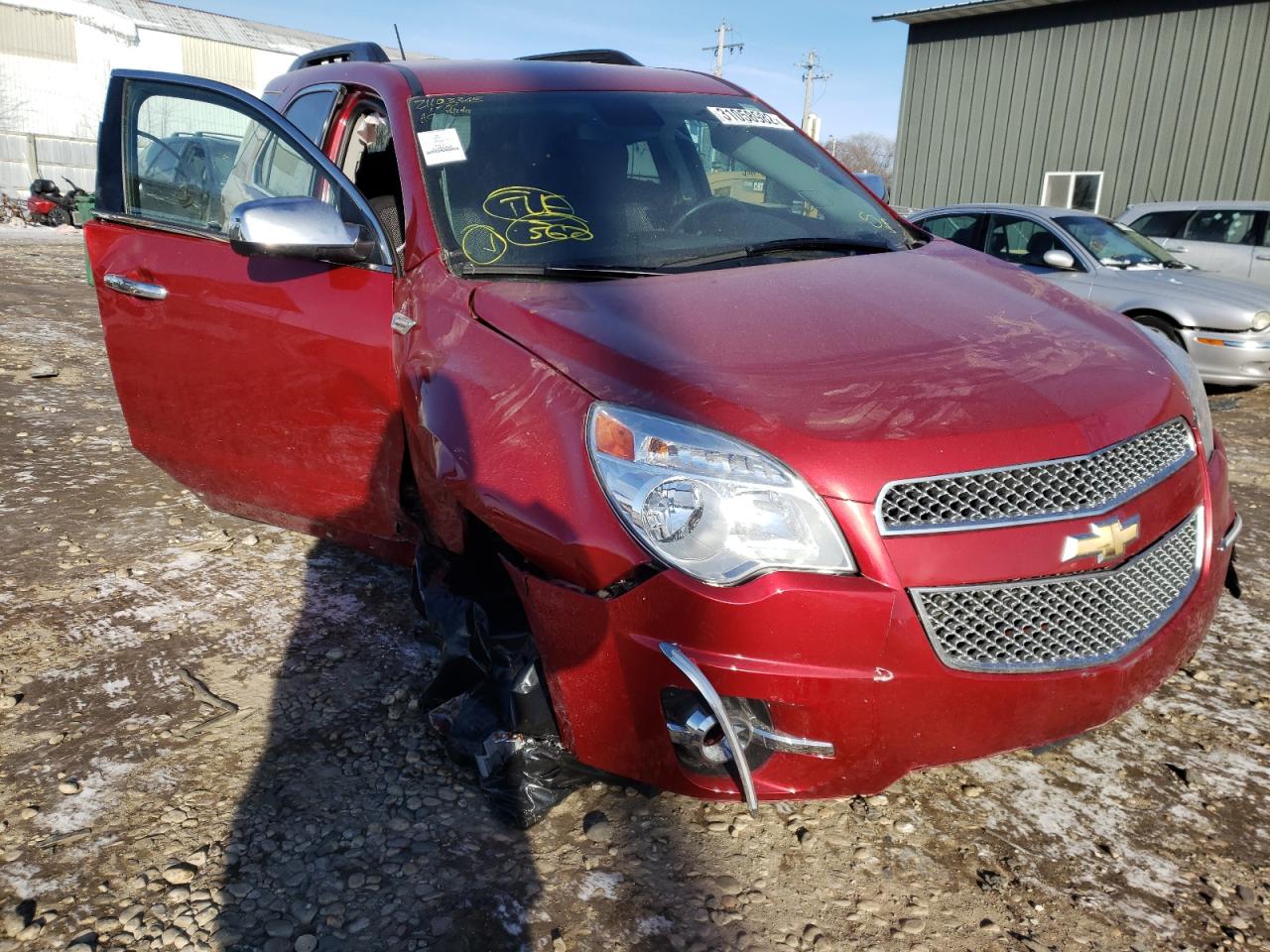 CHEVROLET EQUINOX LT 2014 with VIN 2GNALBEK5E6302973 - Photo from auction