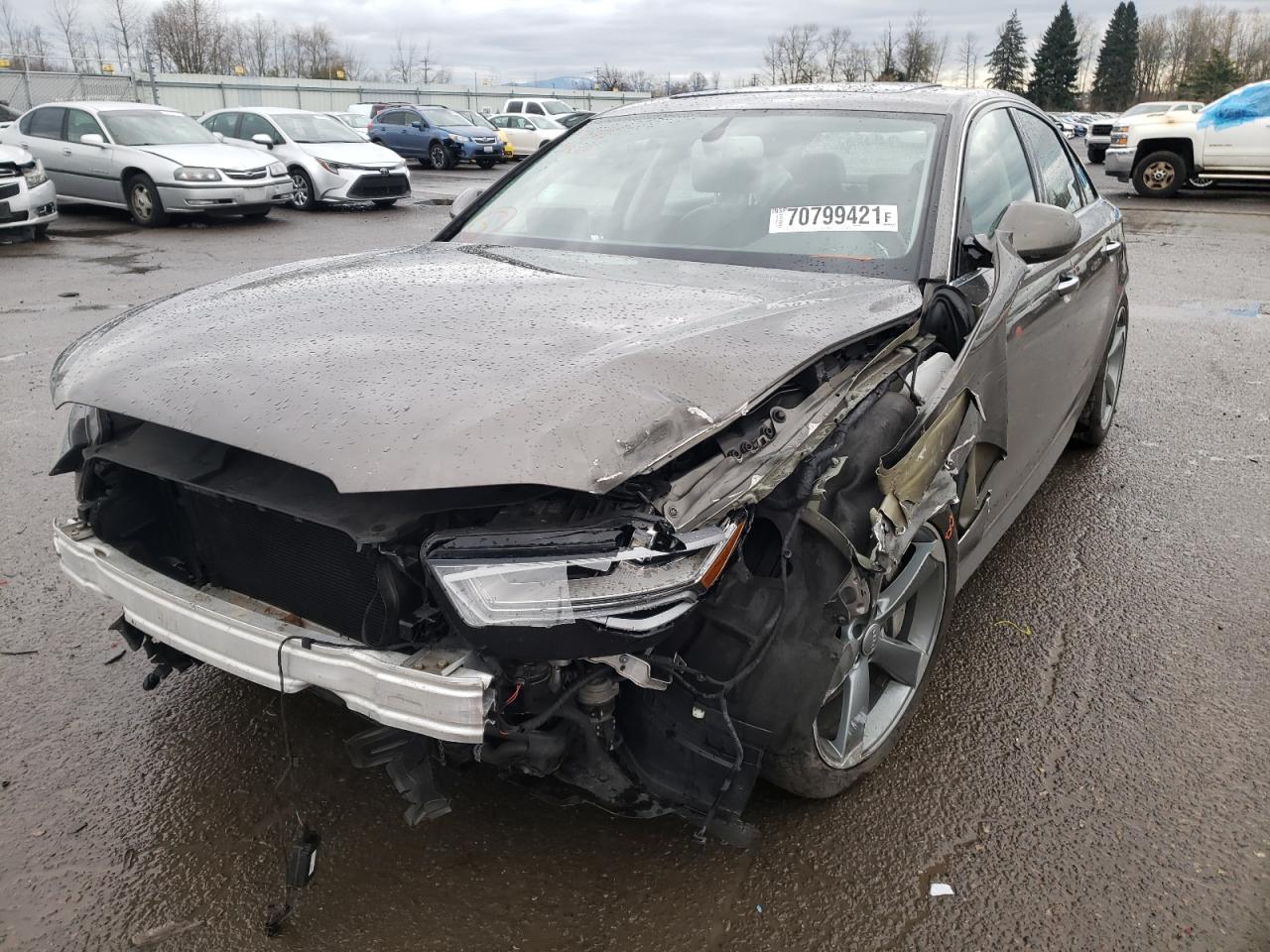 Photo 2 from auction – 2016 AUDI A6 PREMIUM with VIN WAUFGAFC8GN066206
