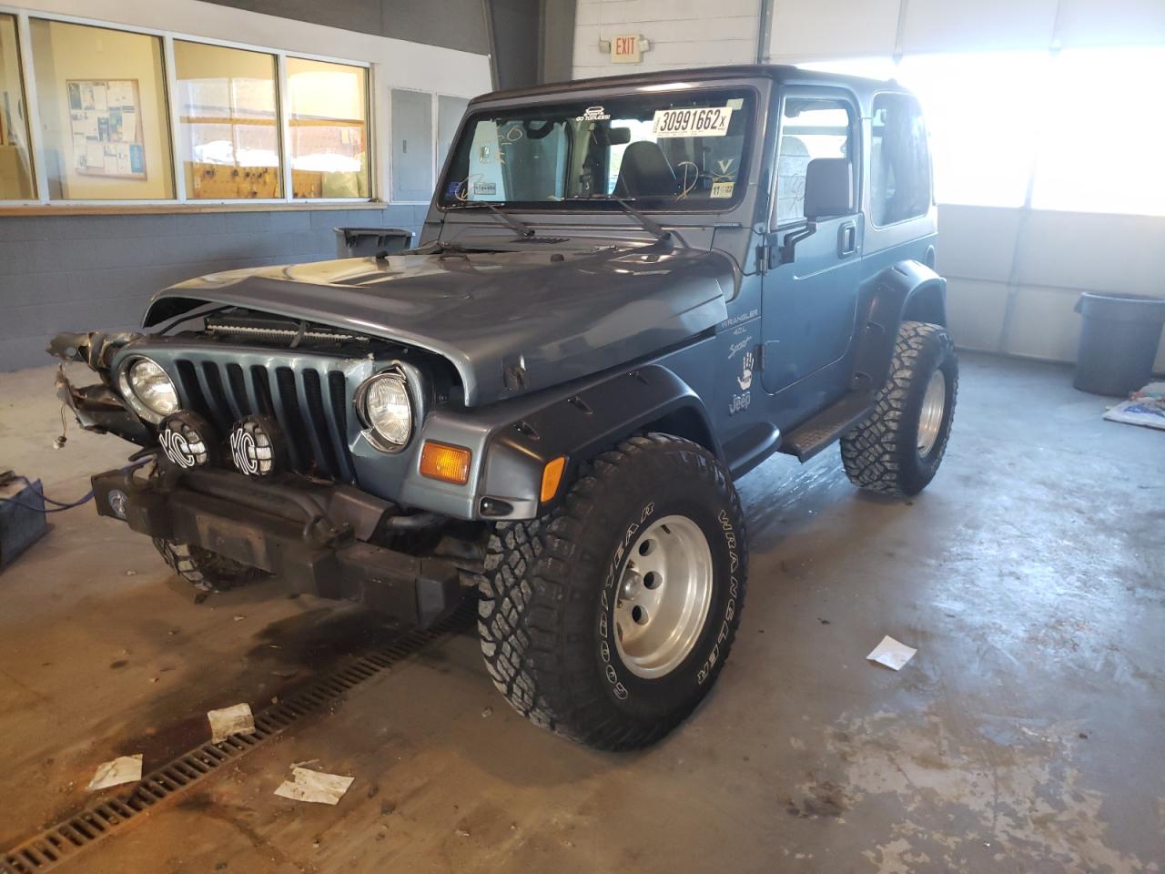Photo 2 from auction – 1999 JEEP WRANGLER / with VIN 1J4FY19S2XP439693
