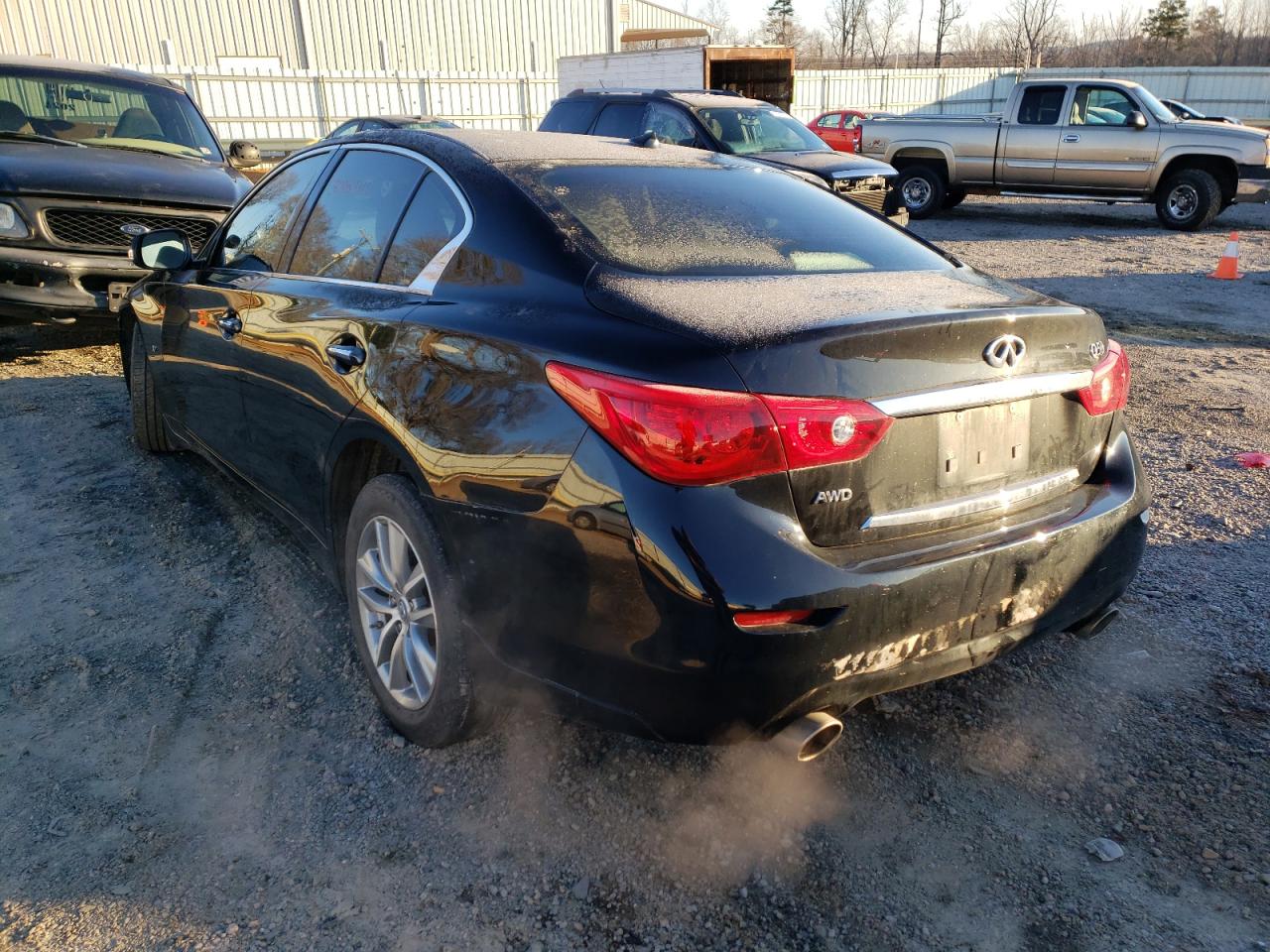 Photo 3 from auction – 2014 INFINITI Q50 BASE with VIN JN1BV7ARXEM706816