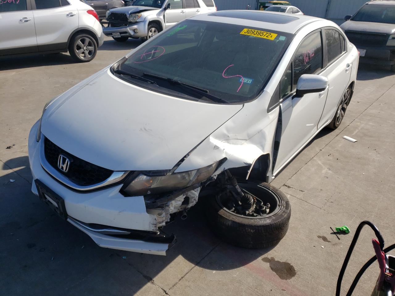 Zdjęcie 2 z aukcji – 2015 HONDA CIVIC EXL z VIN 19XFB2F97FE098644