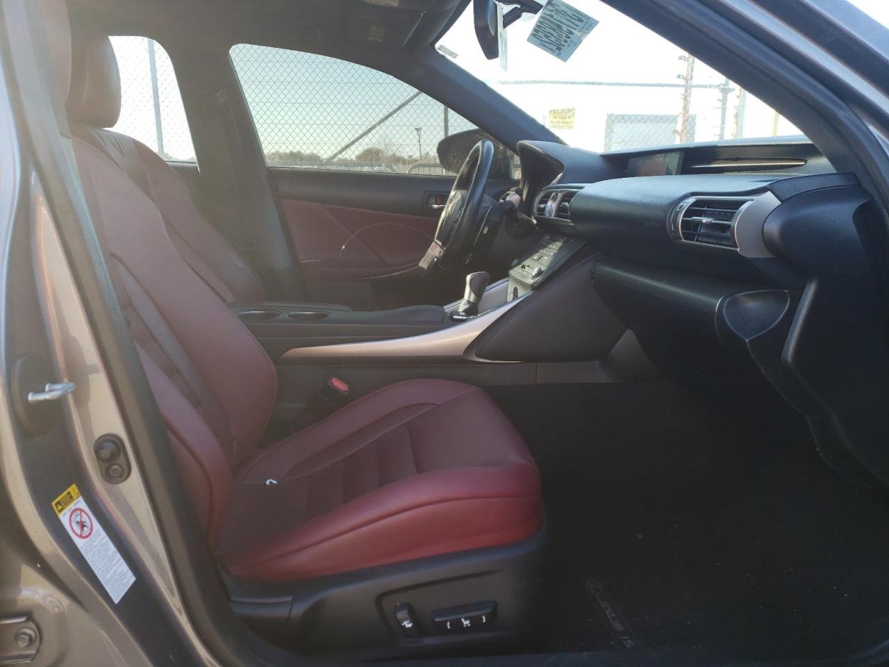 Photo 5 from auction – 2015 LEXUS IS 250 with VIN JTHBF1D21F5057875