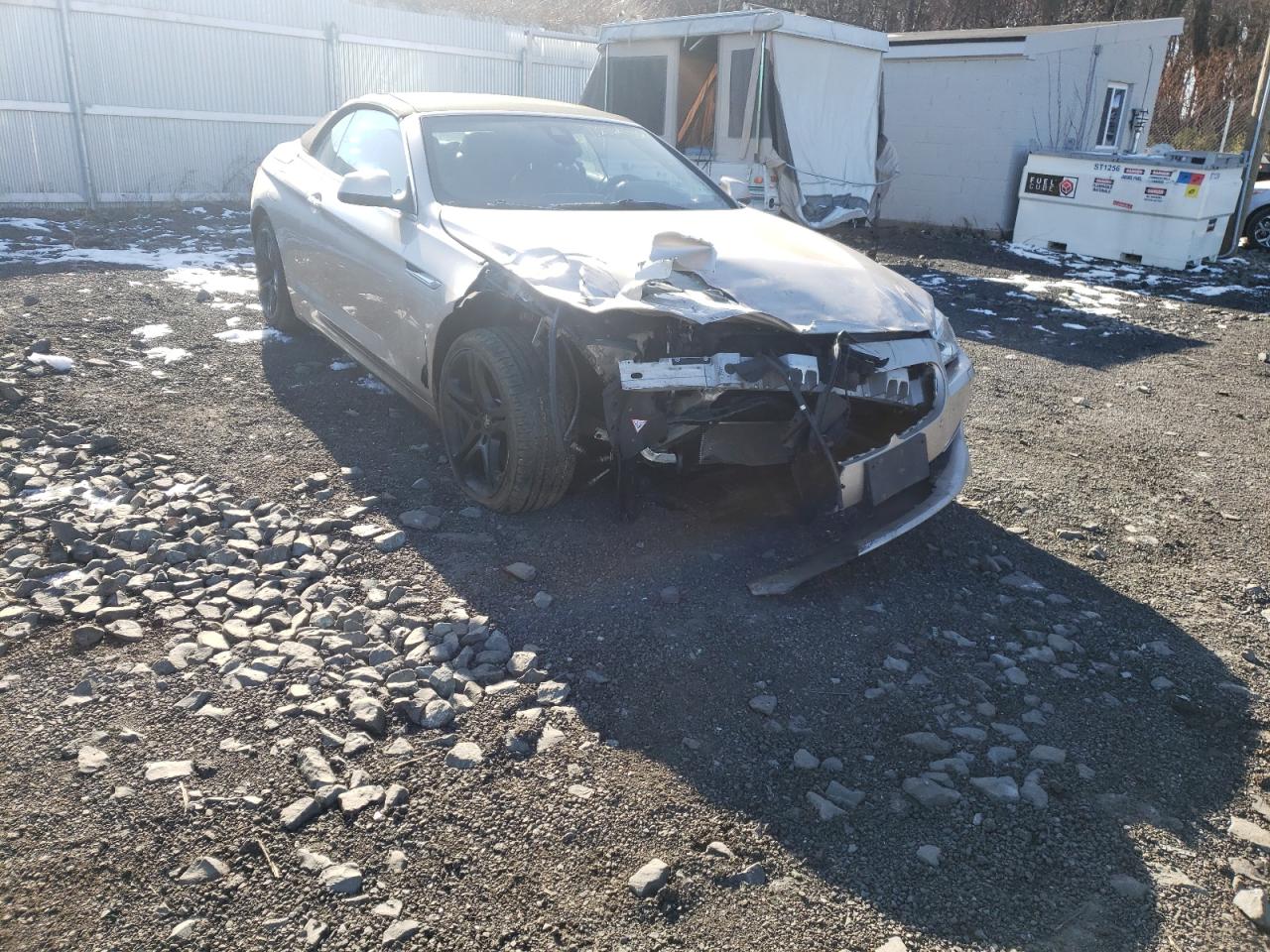 BMW 650 XI 2013 with VIN WBAYP1C55DDX00877 - Photo from auction