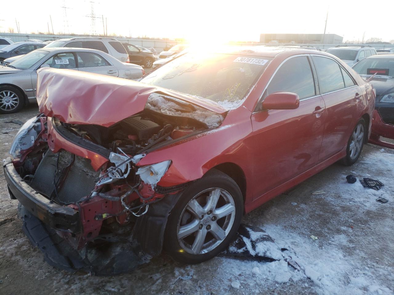 Photo 2 from auction – 2007 TOYOTA CAMRY CE with VIN 4T1BE46K47U036685