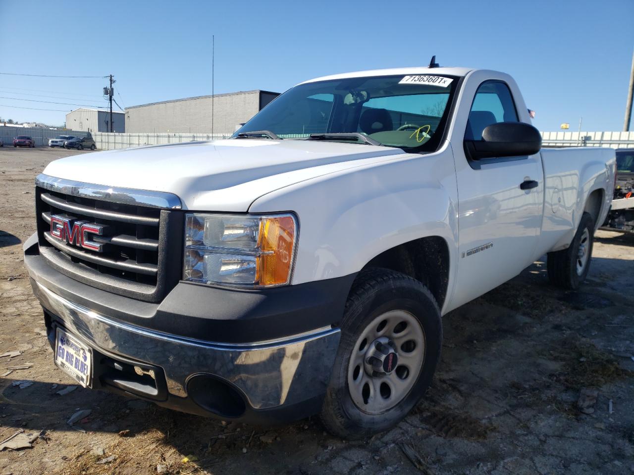 Photo 2 from auction – 2008 GMC SIERRA C15 with VIN 1GTEC14X08Z181778