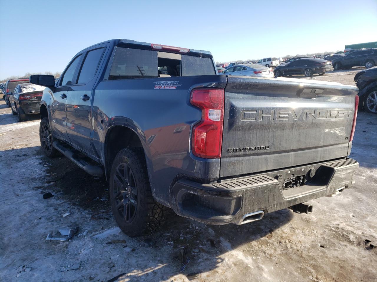 Photo 3 from auction – 2021 CHEVROLET SILVERADO with VIN 1GCPYFED2MZ348244