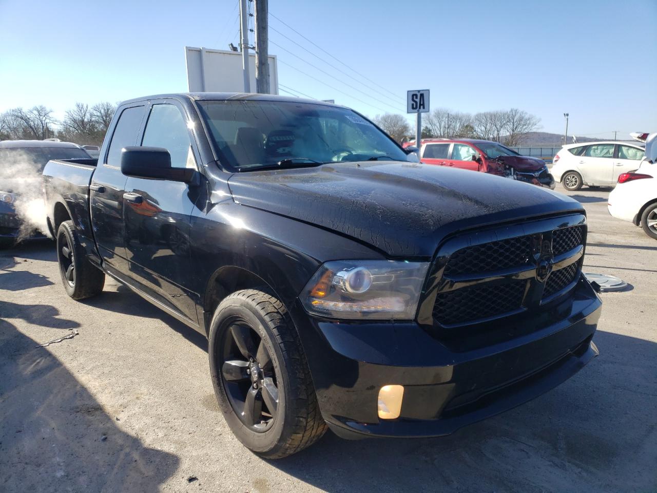 RAM 1500 ST 2014 with VIN 1C6RR7FTXES215251 - Photo from auction