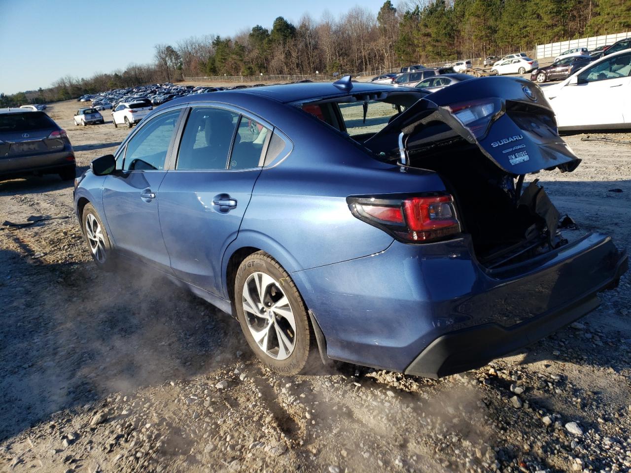 Photo 3 from auction – 2020 SUBARU LEGACY PRE with VIN 4S3BWAC69L3014382