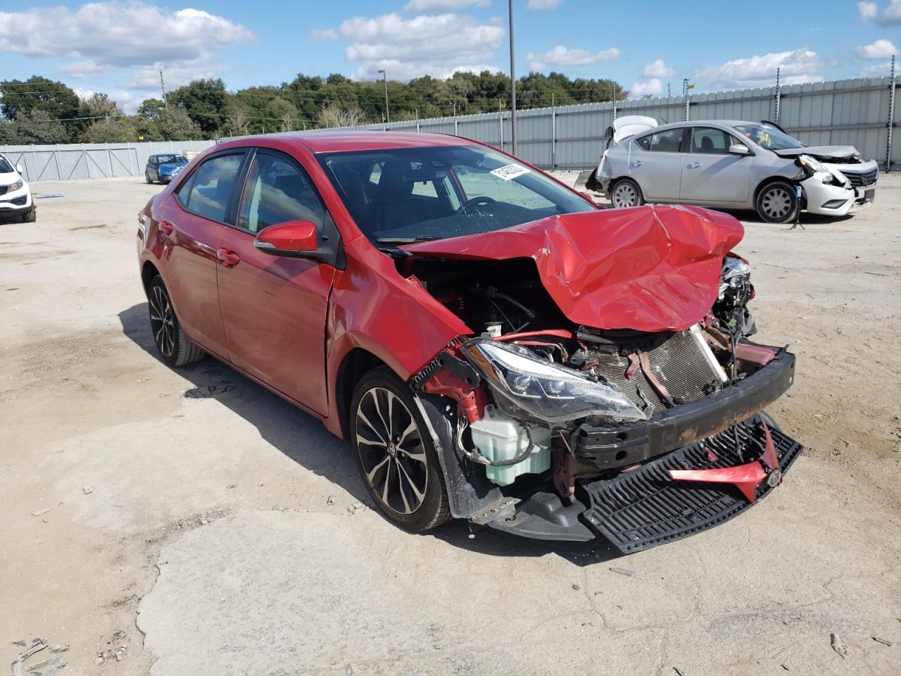 TOYOTA COROLLA L 2017 with VIN 5YFBURHEXHP658640 - Photo from auction