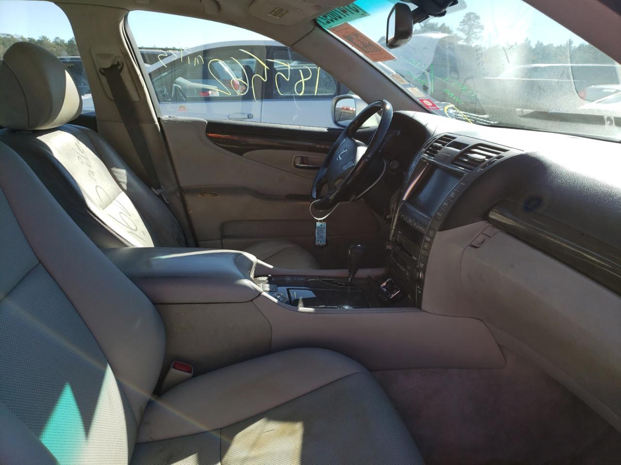 Photo 5 from auction – 2007 LEXUS LS 460 with VIN JTHBL46F675032014