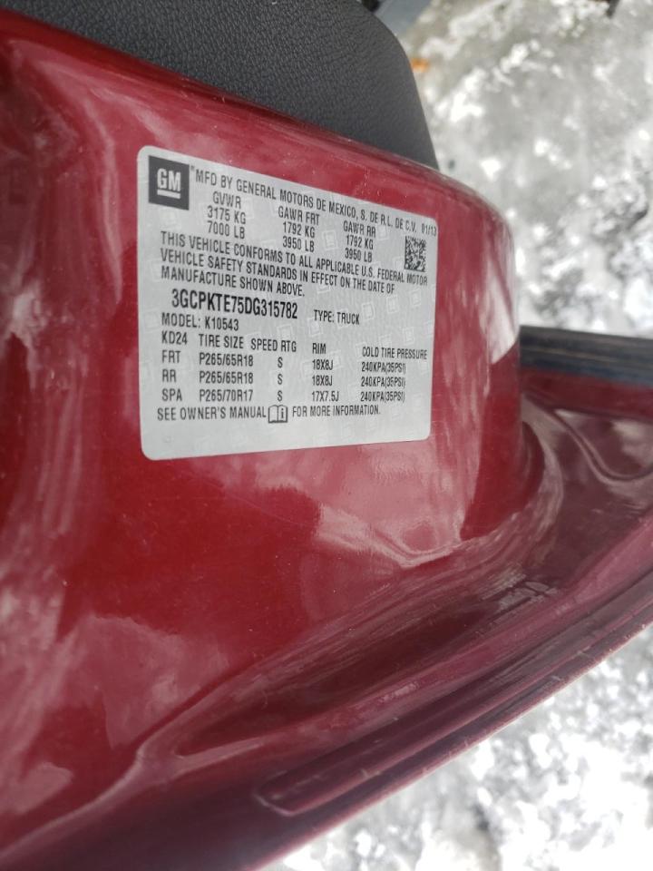 Photo 10 from auction – 2020 CHEVROLET SILVERADO with VIN 3GCPKTE75DG315782