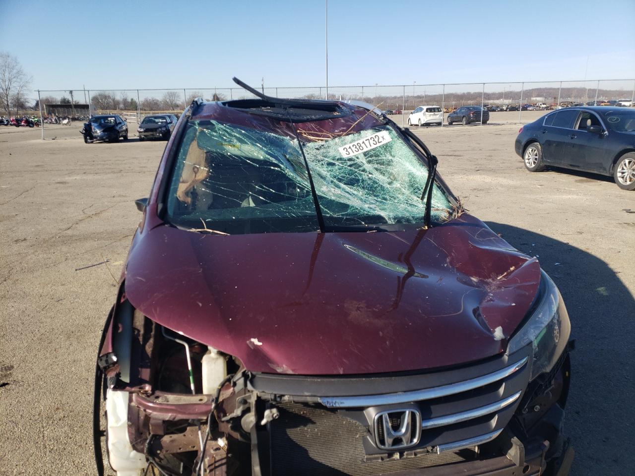 Photo 9 from auction – 2012 HONDA CR-V EXL with VIN 5J6RM3H77CL003604