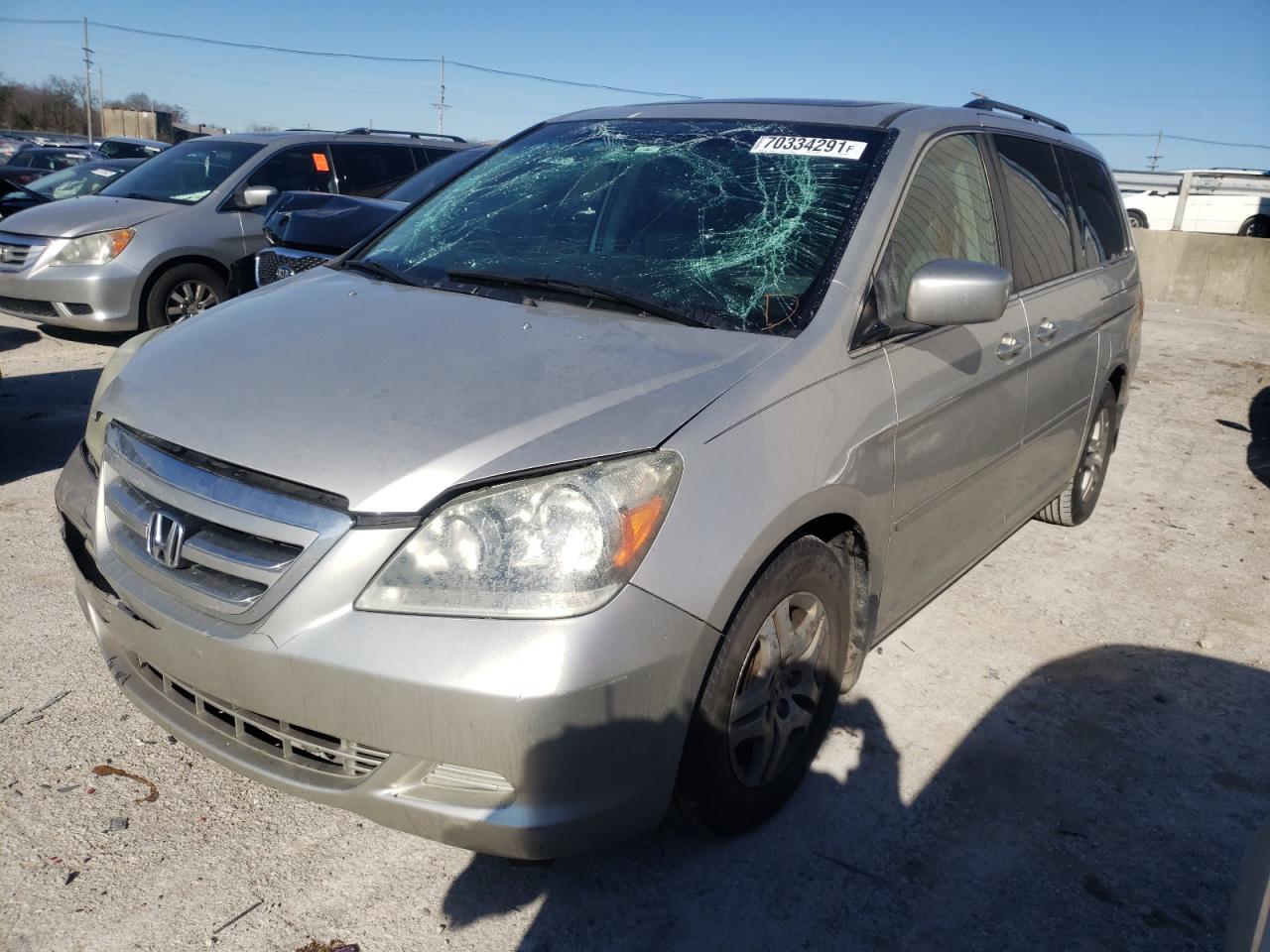 Photo 2 from auction – 2006 HONDA ODYSSEY EX with VIN 5FNRL38636B405417