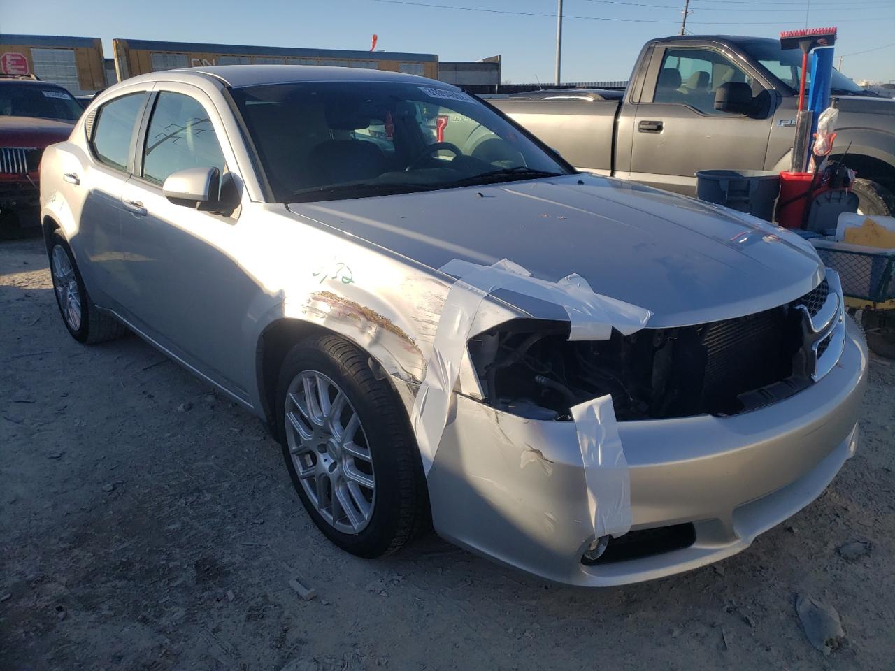 DODGE AVENGER LU 2011 with VIN 1B3BD2FG4BN572290 - Photo from auction