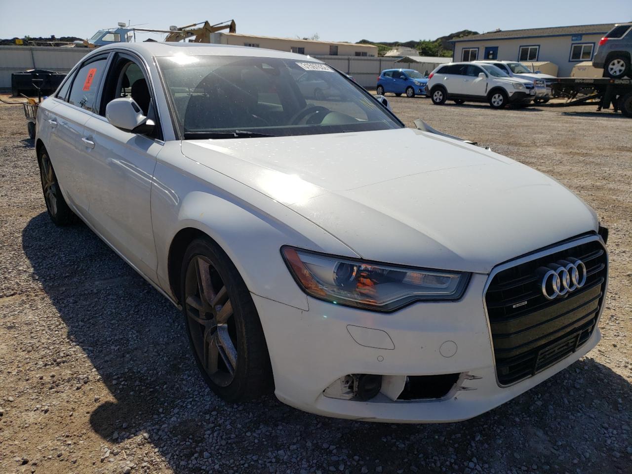 AUDI A6 PREMIUM 2014 with VIN WAUFMAFC8EN119573 - Photo from auction