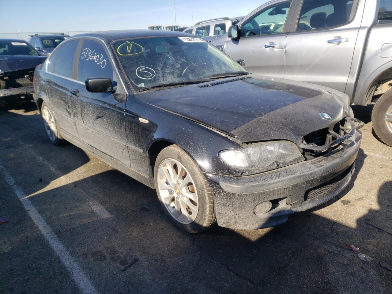 BMW 330 XI 2004 with VIN WBAEW53484PG11648 - Photo from auction