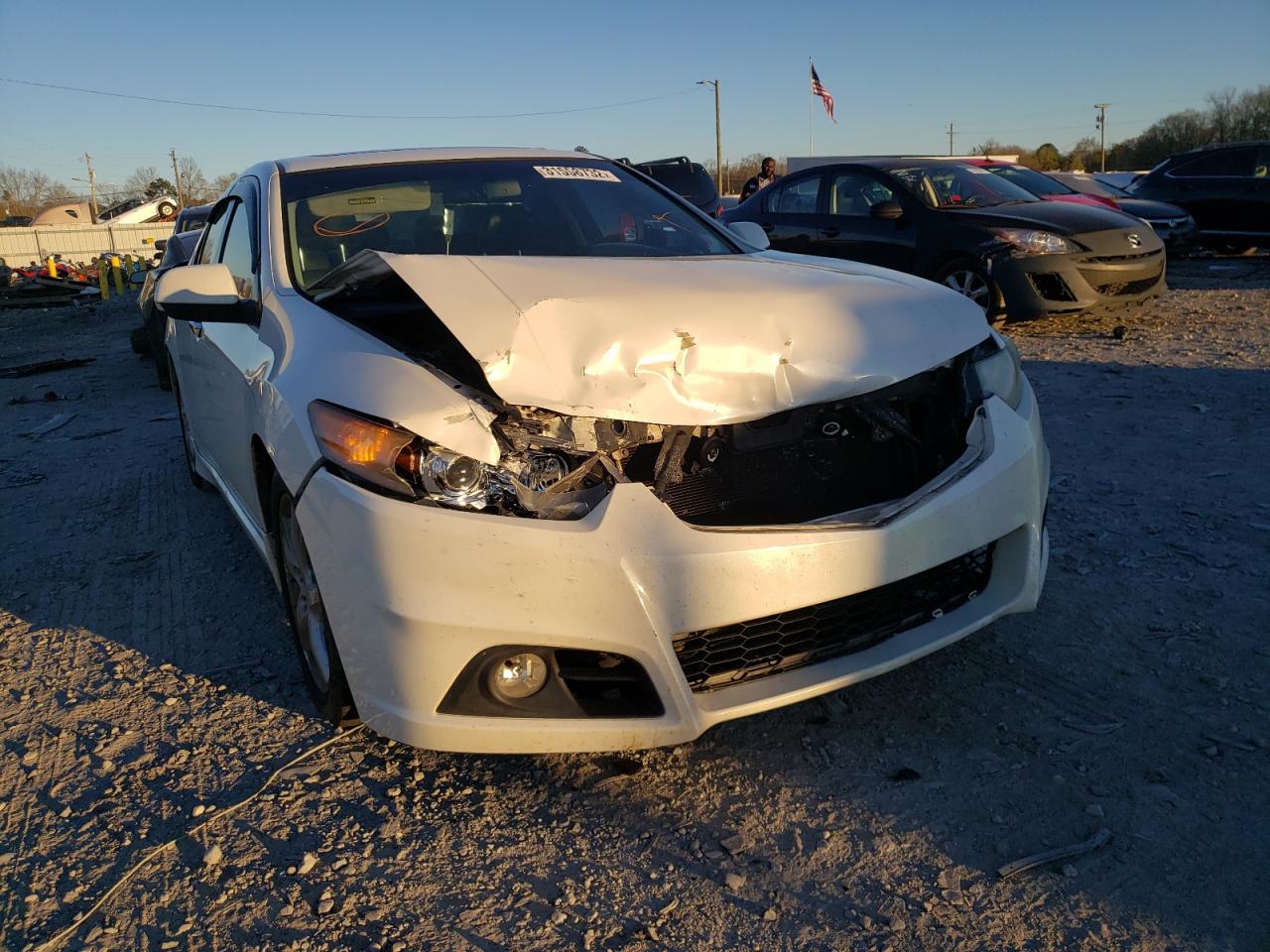ACURA TSX 2010 with VIN JH4CU2F65AC000857 - Photo from auction
