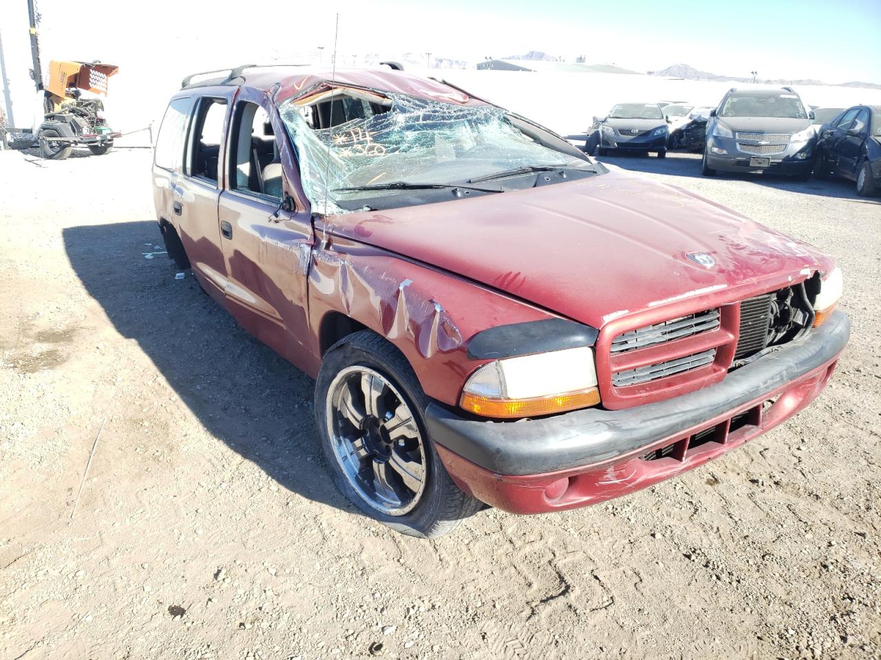 DODGE DURANGO 2001 with VIN 1B4HR28N61F591645 - Photo from auction