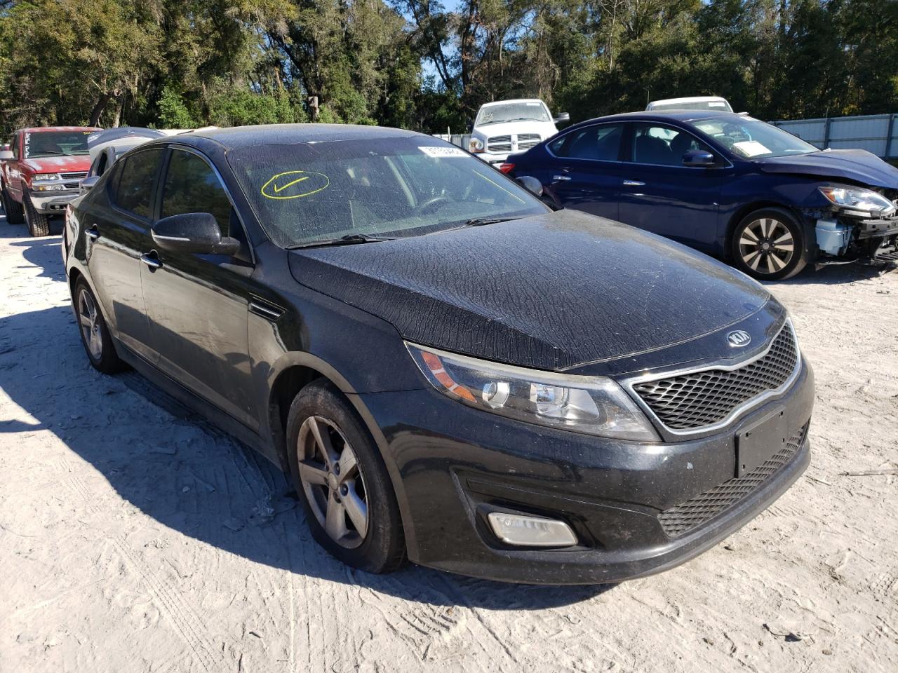 KIA OPTIMA LX 2015 with VIN 5XXGM4A75FG432872 - Photo from auction
