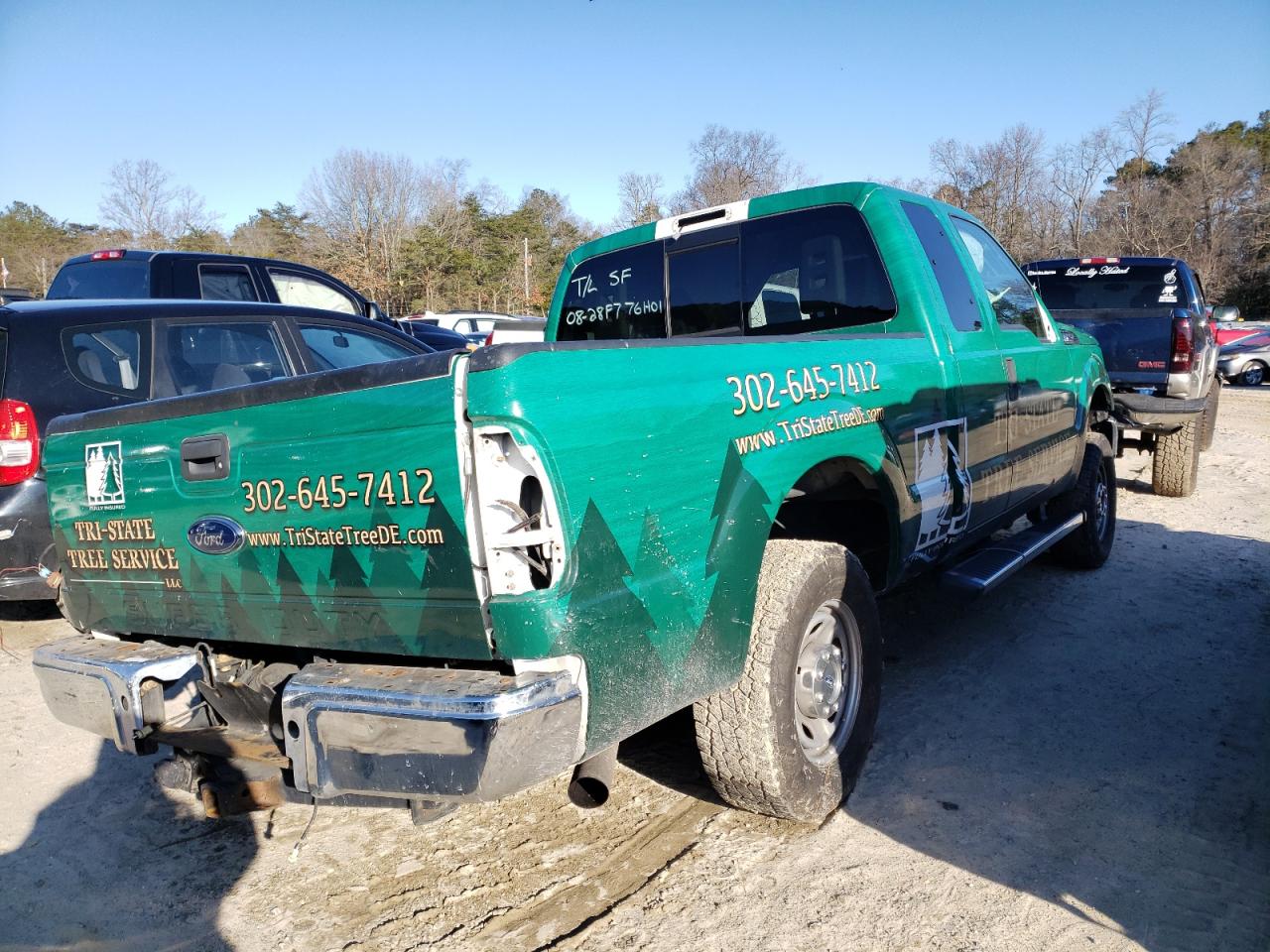 Photo 4 from auction – 2013 FORD F250 SUPER with VIN 1FT7X2B63DEB19306