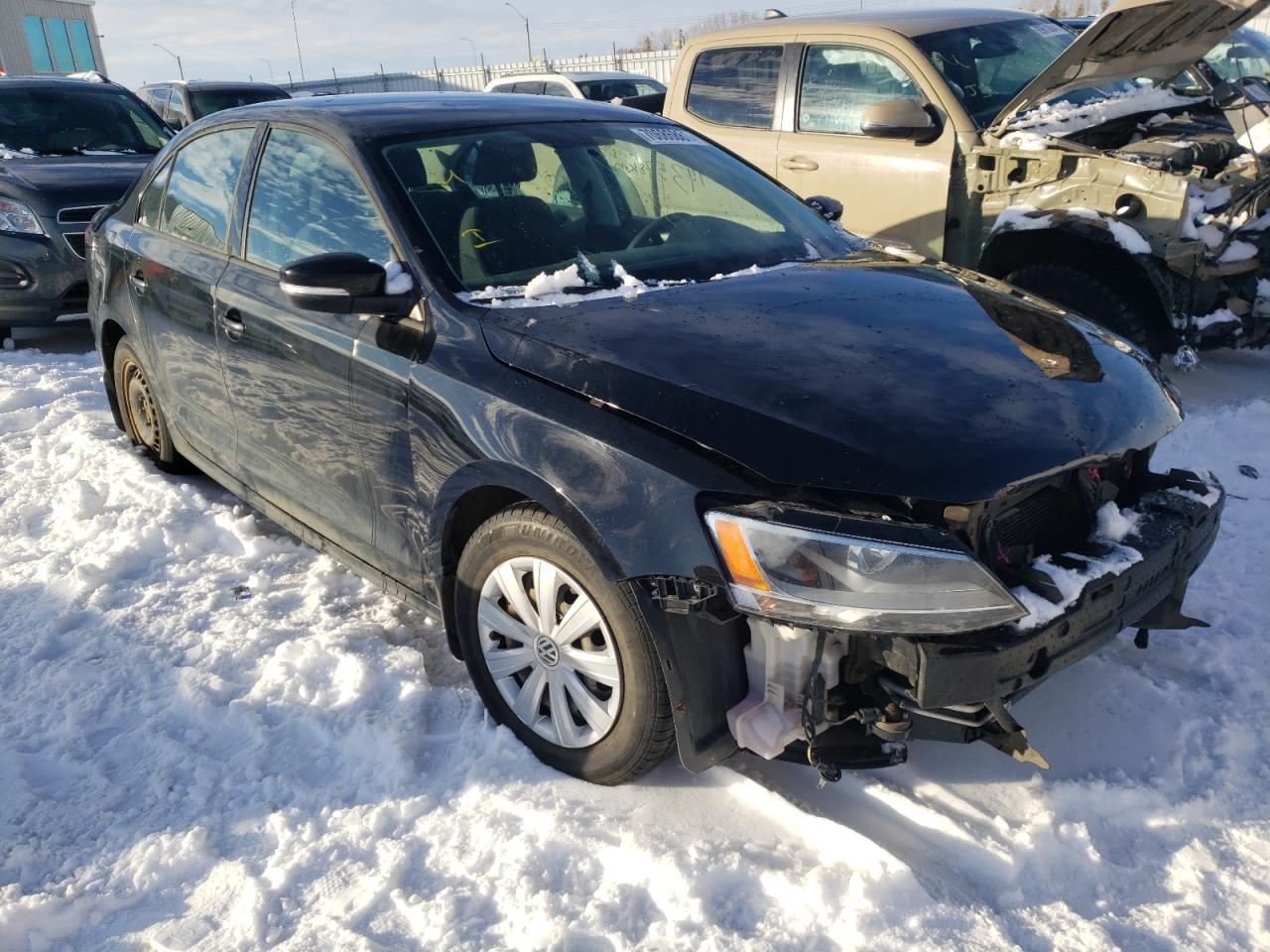 VOLKSWAGEN JETTA BASE 2014 with VIN 3VW2K7AJ0EM293645 - Photo from auction