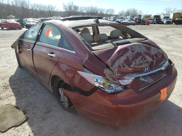 Photo 3 from auction – 2012 HYUNDAI SONATA SE with VIN 5NPEC4AB5CH376012