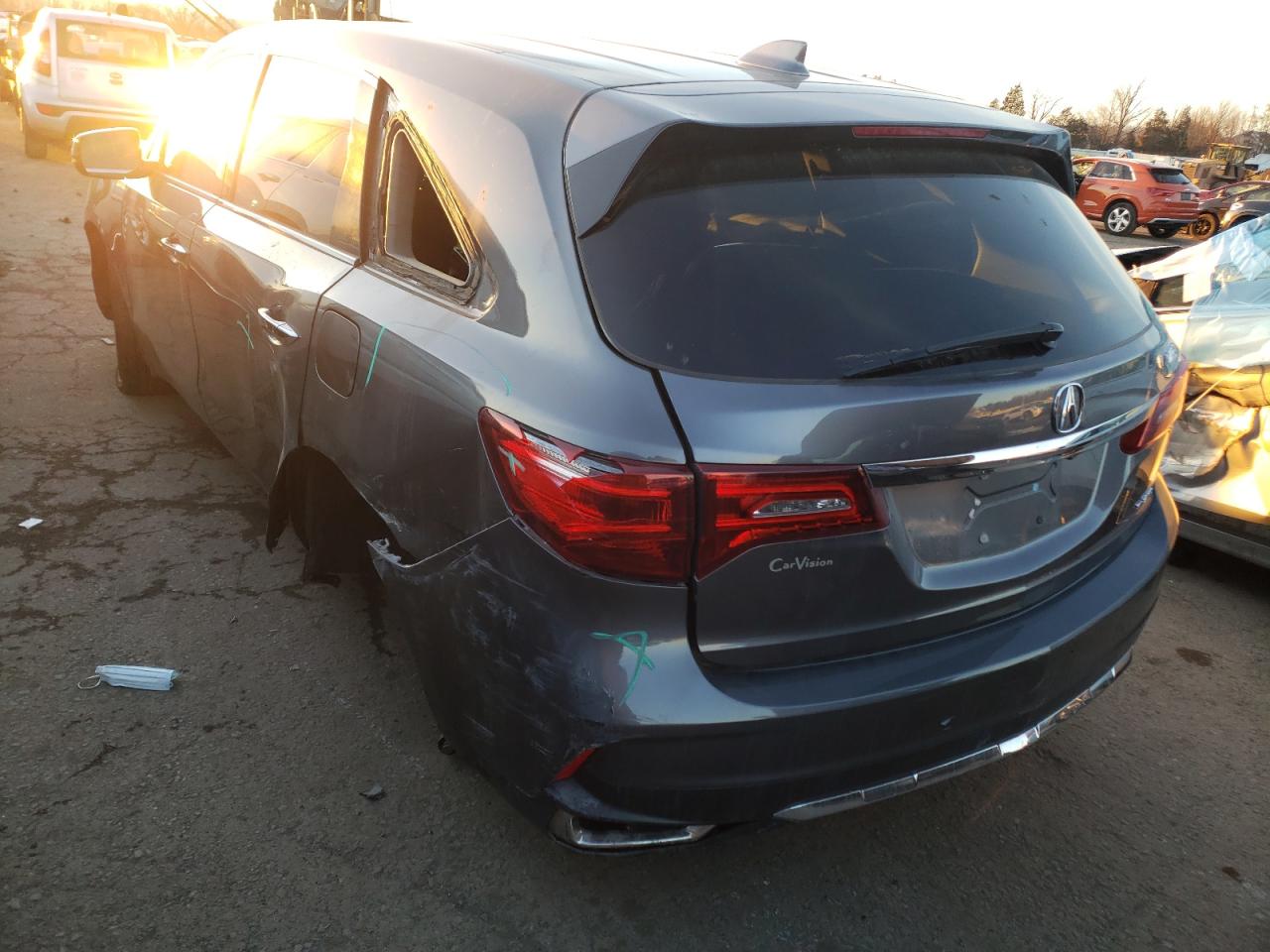 Photo 3 from auction – 2017 ACURA MDX TECHNO with VIN 5FRYD4H58HB002959