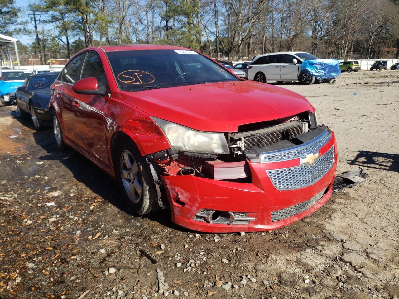 Photo 1 from auction – 2012 CHEVROLET CRUZE LT with VIN 1G1PF5SC4C7227066