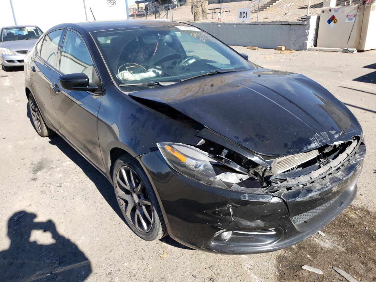 DODGE DART SXT 2016 with VIN 1C3CDFBBXGD606741 - Photo from auction