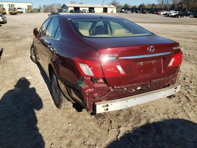 Photo 3 from auction – 2007 LEXUS ES 350 with VIN JTHBJ46GX72098727