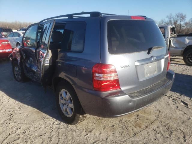 Photo 3 from auction – 2001 TOYOTA HIGHLANDER with VIN JTEGD21A210020835