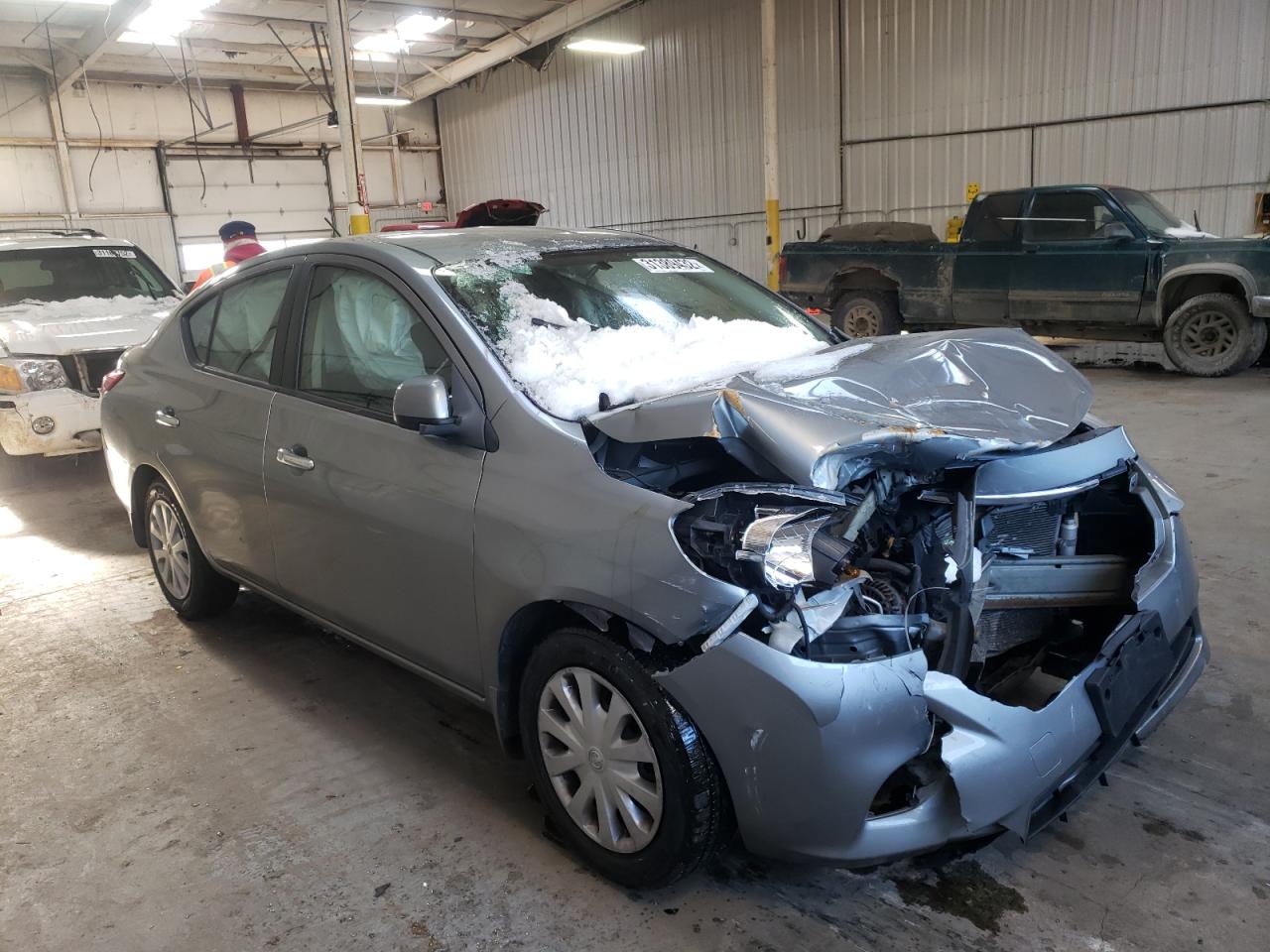 NISSAN VERSA S 2012 with VIN 3N1CN7AP9CL854580 - Photo from auction