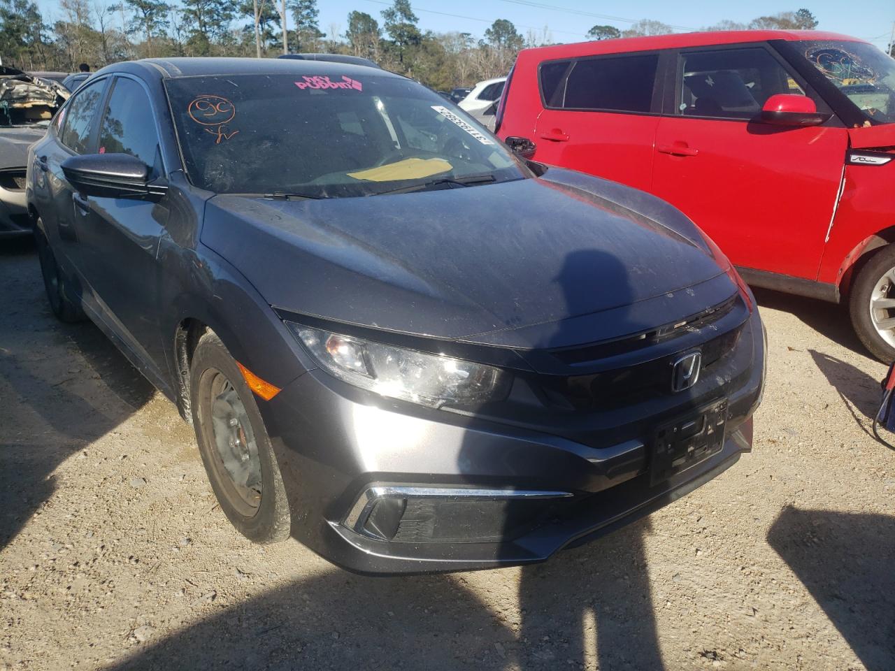 HONDA CIVIC LX 2021 with VIN 2HGFC2F66MH516164 - Photo from auction