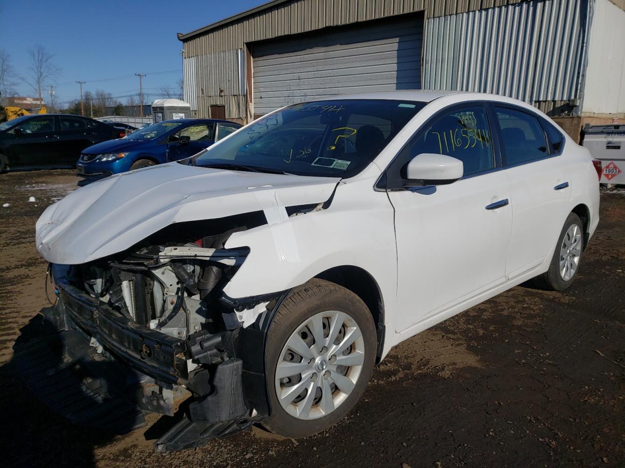 Photo 2 from auction – 2016 NISSAN SENTRA S with VIN 3N1AB7AP5GL684000