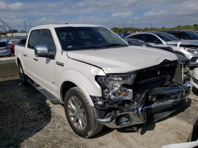 FORD F150 SUPER 2017 with VIN 1FTEW1CG7HKE23919 - Photo from auction