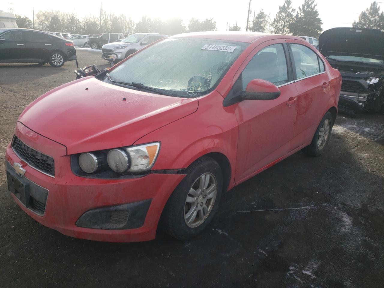 Photo 2 from auction – 2015 CHEVROLET SONIC LT with VIN 1G1JC5SH8F4158222
