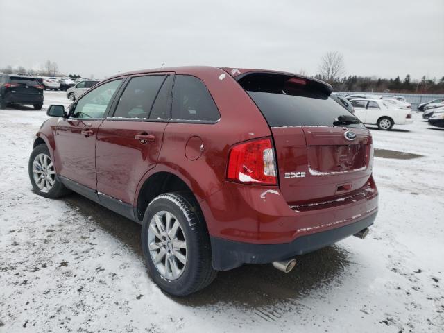 Photo 3 from auction – 2014 FORD EDGE SEL with VIN 2FMDK4JC4EBA39851