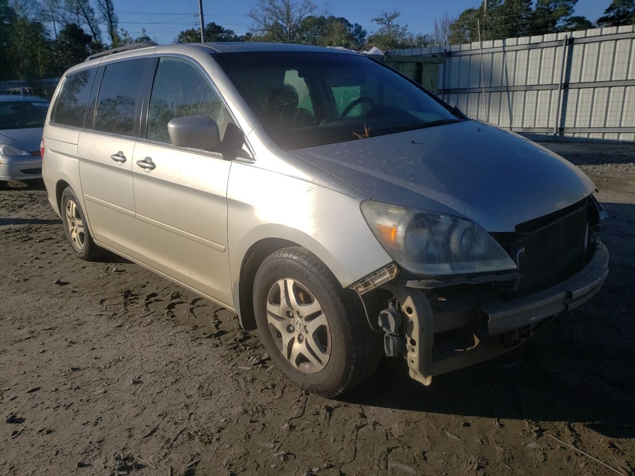 HONDA ODYSSEY EX 2007 with VIN 5FNRL38797B076152 - Photo from auction