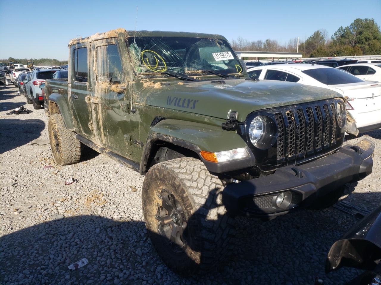 JEEP GLADIATOR 2021 with VIN 1C6HJTAG0ML559900 - Photo from auction