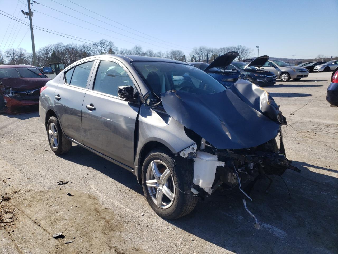 Photo 1 from auction – 2019 NISSAN VERSA S with VIN 3N1CN7AP9KL875833