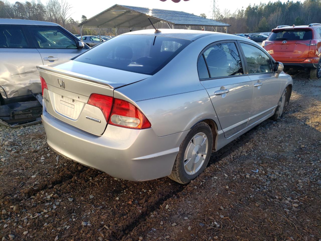 Photo 4 from auction – 2007 HONDA CIVIC HYBR with VIN JHMFA36207S013376