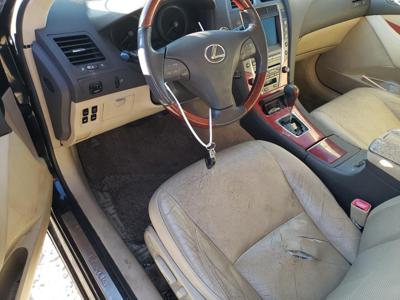 Photo 9 from auction – 2008 LEXUS ES 350 with VIN JTHBJ46G182258771