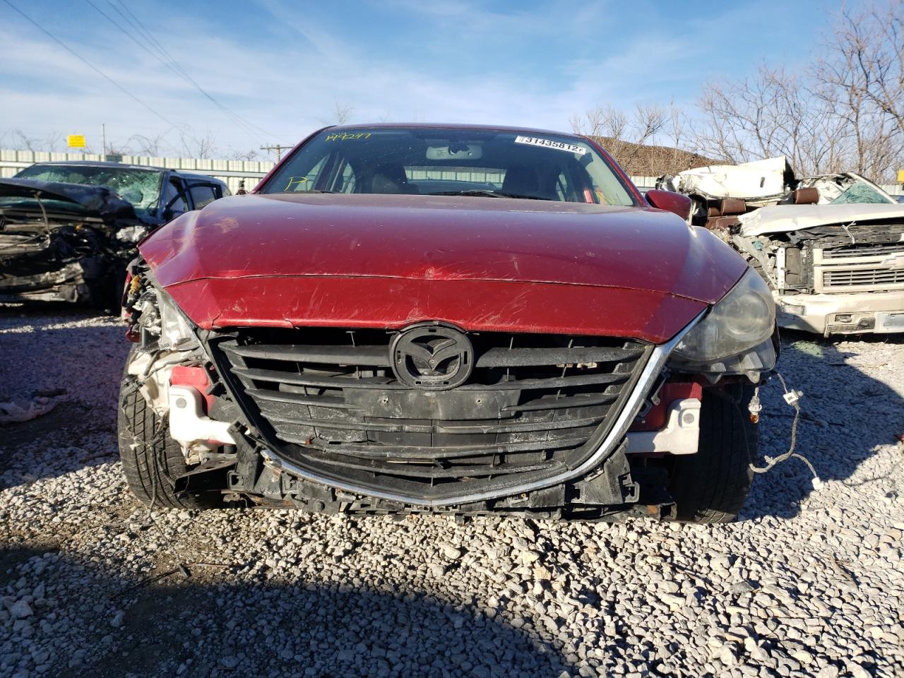 Photo 9 from auction – 2014 MAZDA 3 TOURING with VIN JM1BM1V76E1149247